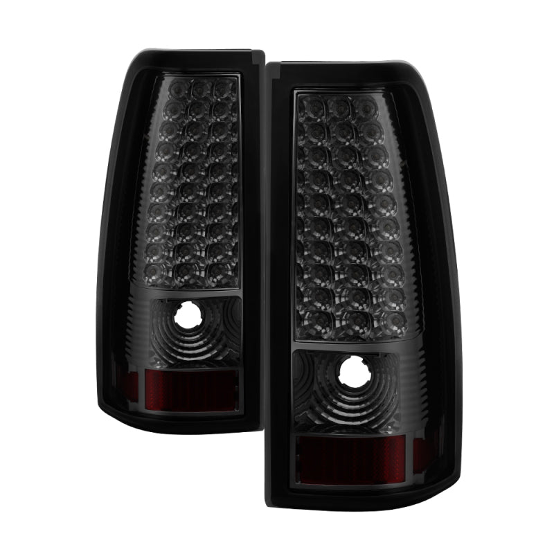 SPYDER Xtune Chevy Silverado 1500/2500/3500 99-02 99-03 LED Tail Lights Smoke ALT-ON-CS99-LED-SM