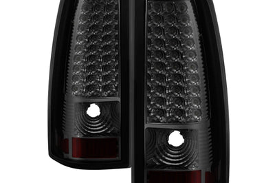 SPYDER Xtune Chevy Silverado 1500/2500/3500 99-02 99-03 LED Tail Lights Smoke ALT-ON-CS99-LED-SM
