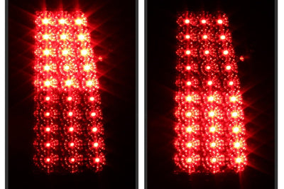 SPYDER Xtune Chevy Silverado 1500/2500/3500 99-02 99-03 LED Tail Lights Smoke ALT-ON-CS99-LED-SM