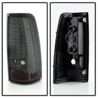 SPYDER Xtune Chevy Silverado 1500/2500/3500 99-02 99-03 LED Tail Lights Smoke ALT-ON-CS99-LED-SM