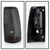 SPYDER Xtune Chevy Silverado 1500/2500/3500 99-02 99-03 LED Tail Lights Smoke ALT-ON-CS99-LED-SM