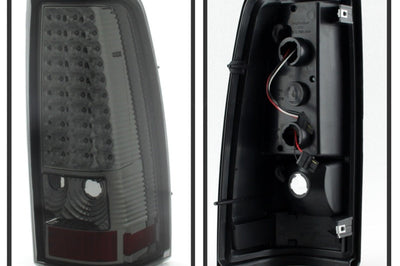 SPYDER Xtune Chevy Silverado 1500/2500/3500 99-02 99-03 LED Tail Lights Smoke ALT-ON-CS99-LED-SM