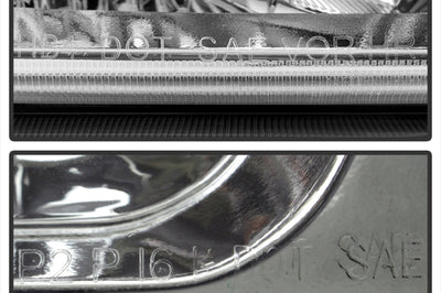 SPYDER Xtune Chevy Silverado 2500HD 03-06 Crystal Headlights w/ Bumper Lights Chrome HD-JH-CSIL03-AM-C-SET