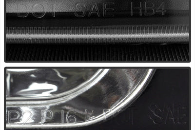 SPYDER Xtune Chevy Silverado 2500HD 03-06 Crystal Headlights w/ Bumper Lights Black HD-JH-CSIL03-AM-BK-SET