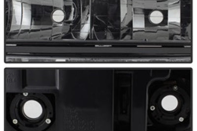 SPYDER Xtune Chevy Suburban 94-98 Headlights w/ Corner & Parking Lights 8pcs Smoked HD-JH-CCK88-AM-SM-SET