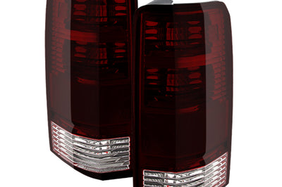 SPYDER Xtune Dodge Nitro 07-11 OEM Style Tail Lights Red Smoked ALT-JH-DNIT07-OE-RSM