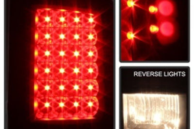 SPYDER Xtune Dodge Ram 1500 09-14 LED Tail Lights Incandescent Model Only Black Smoke ALT-JH-DR09-LED-BKSM