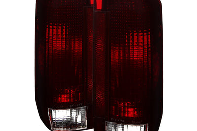 SPYDER Xtune Ford Bronco F150 F250 F350 F450 92-96 OE Style Tail Lights Red Smoked ALT-JH-FB92-OE-RSM