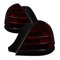 SPYDER Xtune Ford Crown Victoria 1999-2011 OEM Style Tail Light Red Smoked ALT-JH-FCV98-OE-RSM - Lights