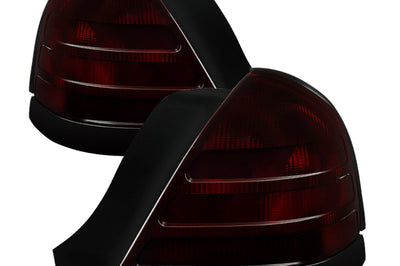SPYDER Xtune Ford Crown Victoria 1999-2011 OEM Style Tail Light Red Smoked ALT-JH-FCV98-OE-RSM - Lights