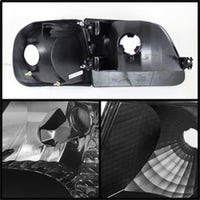 SPYDER Xtune Ford F150 97-03 / Expedition 97-02 Crystal Headlights w/Corner Black HD-JH-FF15097-SET-AM-BK - Lights