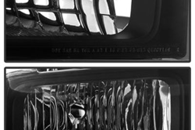 SPYDER Xtune Ford F250/350/450 Super Duty 05-07 Crystal Headlights Black Smoked HD-JH-FS05-AM-BSM - Lights