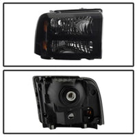 SPYDER Xtune Ford F250/350/450 Super Duty 05-07 Crystal Headlights Black Smoked HD-JH-FS05-AM-BSM - Lights