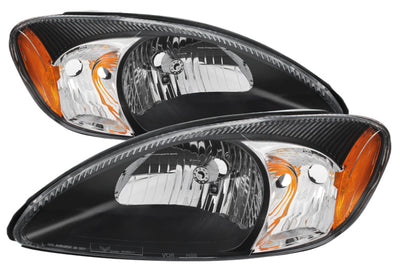 SPYDER Xtune Ford TaurUS 2000-2007 Crystal Headlights Black HD-JH-FTA00-AM-BK - Lights
