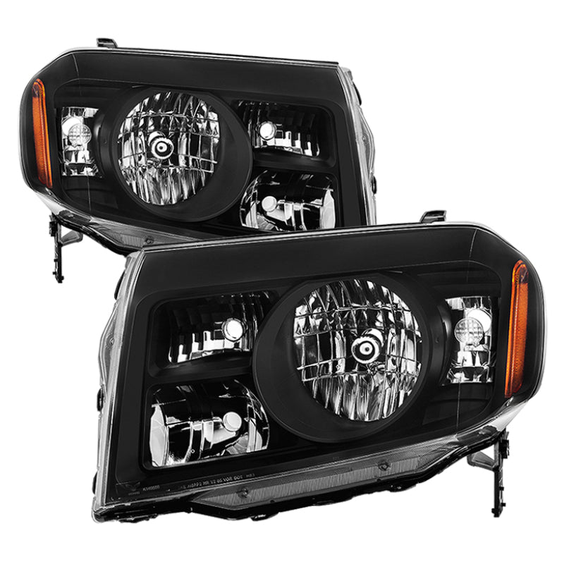 SPYDER xTune Honda Pilot 2009-2011 OEM Style Headlights - Black HD-JH-HPIL09-AM-BK - Lights