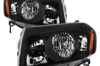 SPYDER xTune Honda Pilot 2009-2011 OEM Style Headlights - Black HD-JH-HPIL09-AM-BK - Lights
