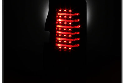 SPYDER Xtune Hummer H3 06-09 (Non H3T) LED Tail Lights Black ALT-ON-HH306-LED-BK