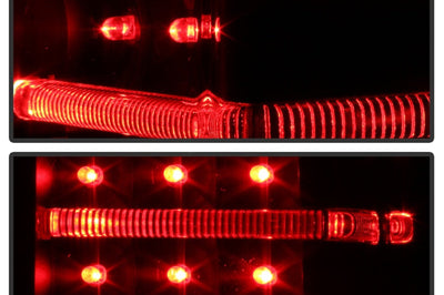 SPYDER Xtune Hummer H3 06-09 (Non H3T) LED Tail Lights Black ALT-ON-HH306-LED-BK