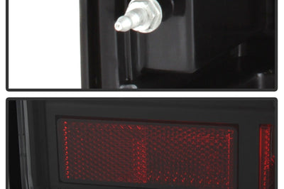 SPYDER Xtune Hummer H3 06-09 (Non H3T) LED Tail Lights Black ALT-ON-HH306-LED-BK