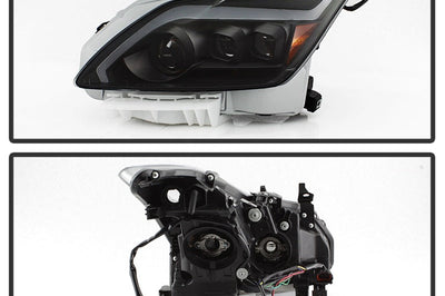 SPYDER xTune Infiniti G37 Coupe (non-AFS) 08-15 Projector Headlights - Black PRO-JH-IG3708-2D-LB-BK - Lights