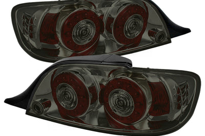 SPYDER Xtune Mazda Rx-8 04-08 LED Tail Lights Smoke ALT-ON-MRX804-LED-SM