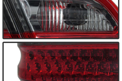 SPYDER Xtune Mercedes Benz W210 E-Class 96-02 LED Tail Lights Red Smoke ALT-CL-MBW210-LED-RSM
