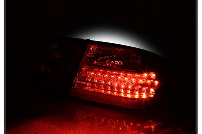 SPYDER Xtune Mercedes Benz W210 E-Class 96-02 LED Tail Lights Red Smoke ALT-CL-MBW210-LED-RSM
