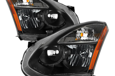 SPYDER xTune Nissan Rogue 08-14 Halogen Model Only OEM Style Headlights-Black HD-JH-NROG08-AM-BK - Lights