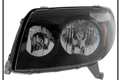 SPYDER Xtune Toyota 4Runner 03-05 Crystal Headlights Black HD-JH-T4R03-AM-BK - Lights
