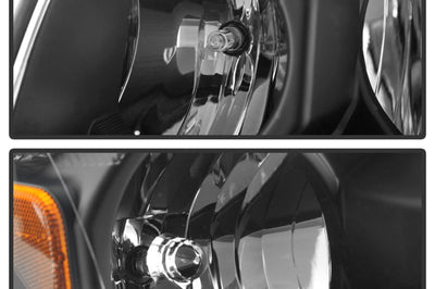 SPYDER Xtune Toyota 4Runner 03-05 Crystal Headlights Black HD-JH-T4R03-AM-BK - Lights