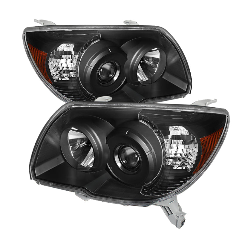 SPYDER Xtune Toyota 4Runner 06-09 Crystal Headlights Black HD-JH-T4R06-AM-BK - Lights
