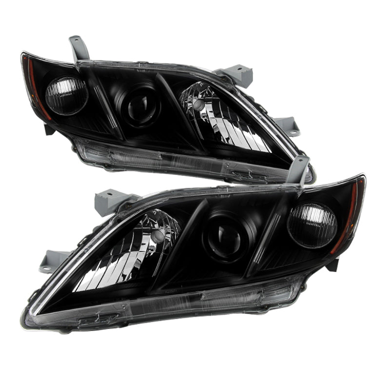 SPYDER Xtune Toyota Camry 07-09 OEM Style Headlights Black HD-JH-TCAM07-AM-BK - Lights