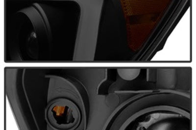 SPYDER Xtune Toyota Tundra 07-13 LED Light Bar Projector Headlights Black Smoked PRO-JH-TTU07-LED-BSM - Lights
