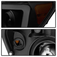 SPYDER Xtune Toyota Tundra 07-13 LED Light Bar Projector Headlights Black Smoked PRO-JH-TTU07-LED-BSM - Lights
