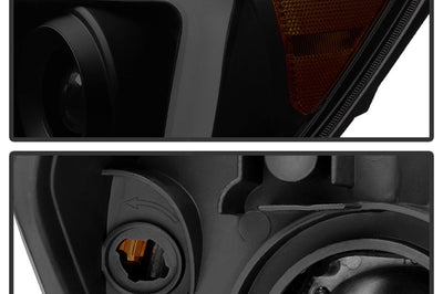 SPYDER Xtune Toyota Tundra 07-13 LED Light Bar Projector Headlights Black Smoked PRO-JH-TTU07-LED-BSM - Lights