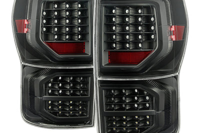 SPYDER Xtune Toyota Tundra 07-13 LED Tail Lights Black ALT-JH-TTU07-LED-G2-BK