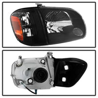 SPYDER Xtune Toyota Tundra Double Cab 05-06 OEM Style Headlights & Corner Lights Black HD-JH-TTUN05-AM-BK