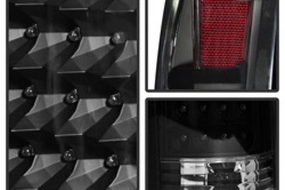 SPYDER Xtune Yukon Denali 99-00 LED Tail Lights Black ALT-JH-CCK88-LED-BK