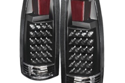 SPYDER Xtune Yukon Denali 99-00 LED Tail Lights Black ALT-JH-CCK88-LED-BK