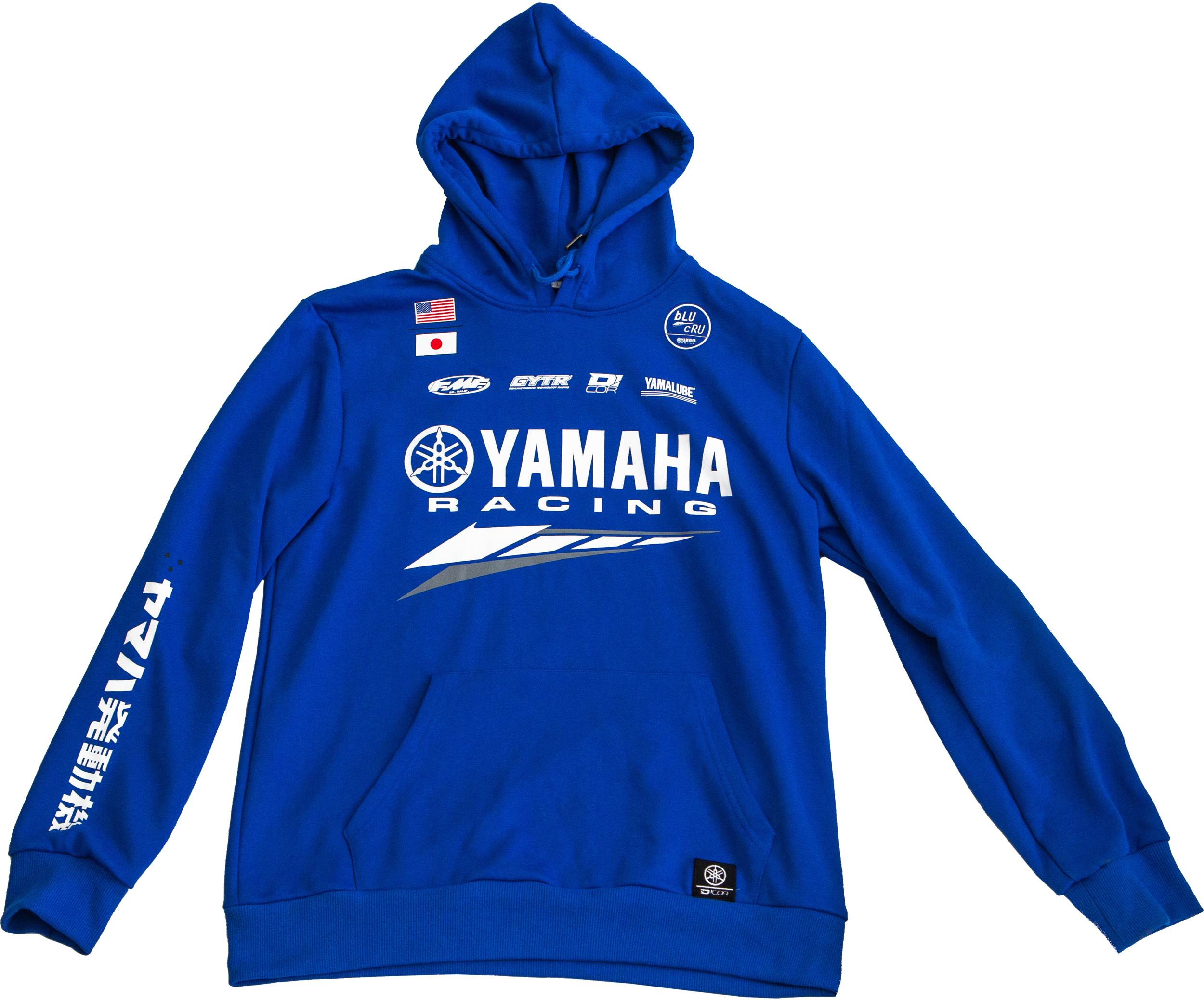 D-COR Yamaha Factory Sweatshirt Blue Md