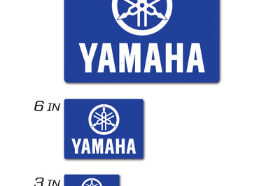 D-cor Yamaha Icon Decal 12’’ Squared - Street Collection