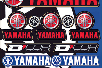 D-cor Yamaha Street Decal Sheet - Collection