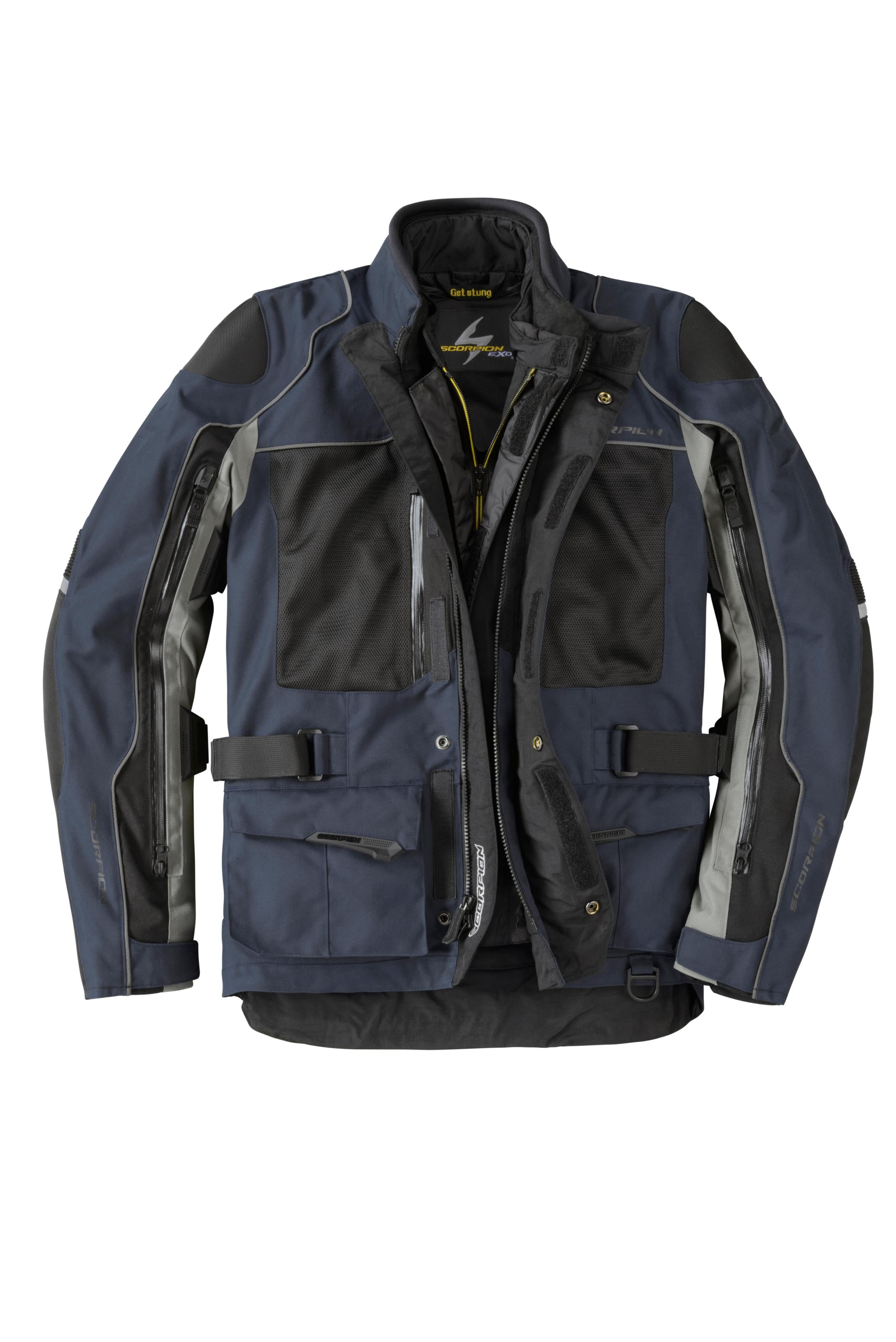 Scorpion Exo Yosemite Jacket Dark Olive Xl - Blue / 2X-Large