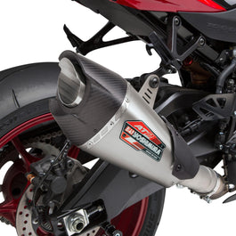 Yoshimura YOSHIMURA AT2 STREET SO SS/SS/CF WF WORKS SUZ - Street Collection