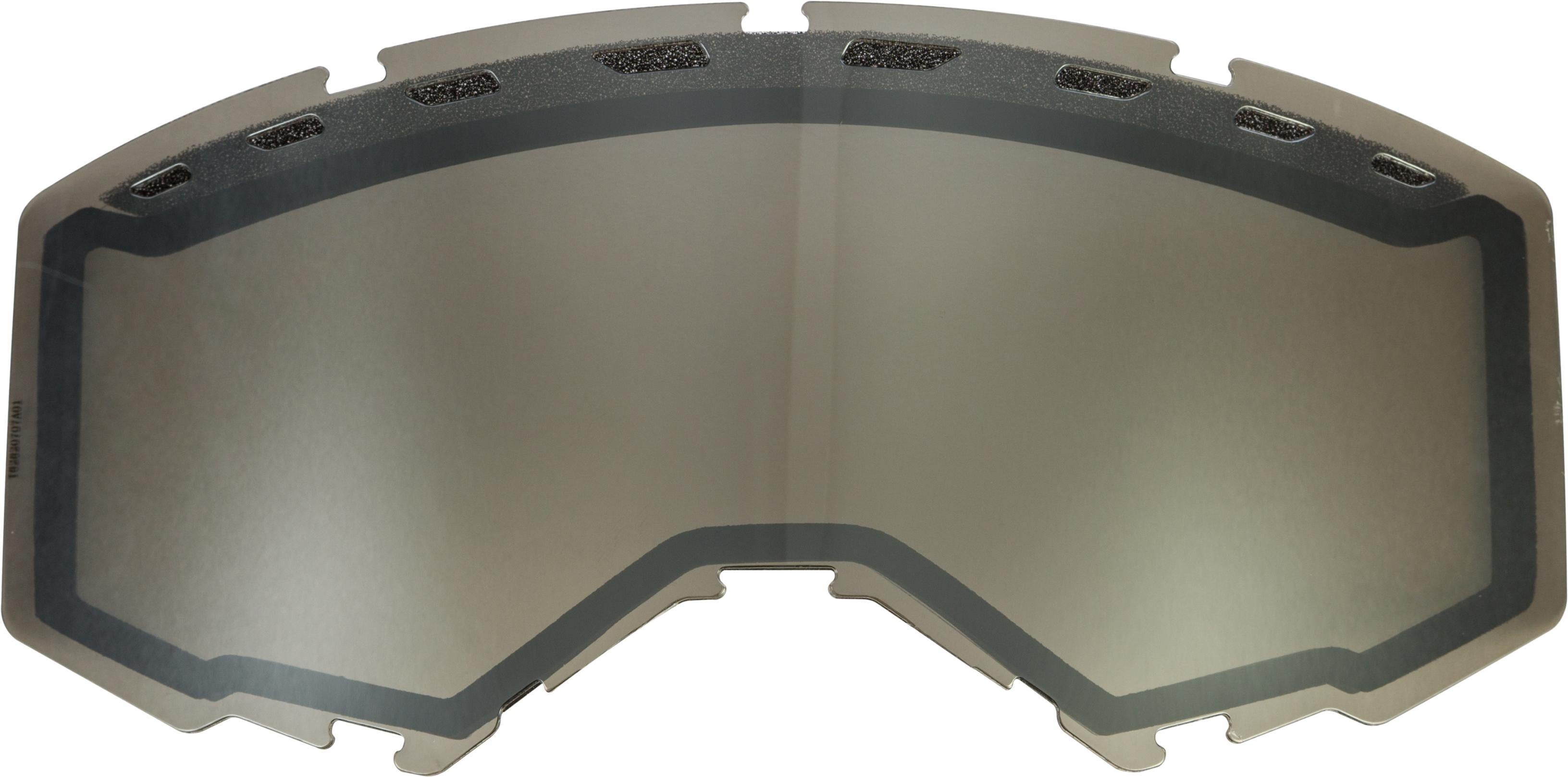 Fly Racing Youth Dual Lens With Vents Silver Mirror/smoke - Apparel Collection