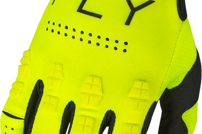 Fly Racing Youth Evolution Dst Le Podium Gloves Red/wht/red Iridium Yl - Hi-Vis/Black / Large