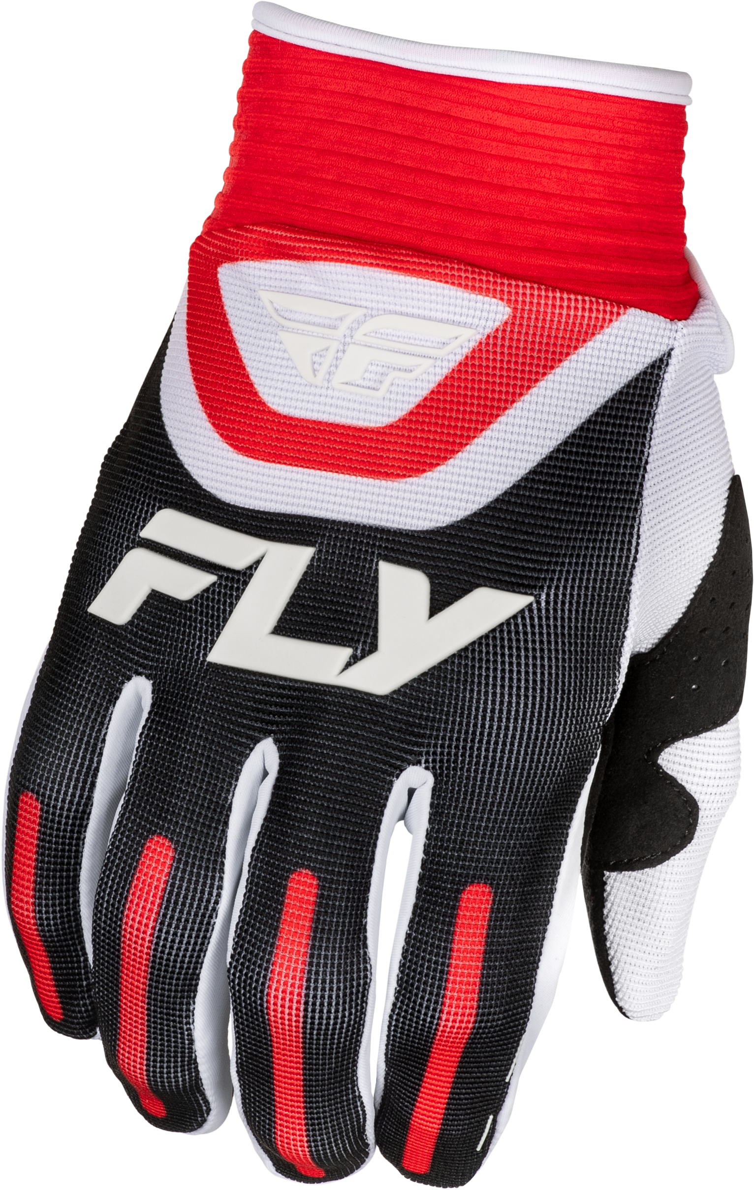 FLY RACING Youth F 16 Gloves Black/Red/White Ys