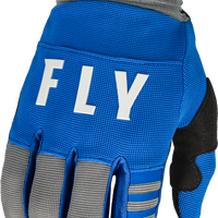 FLY RACING Youth F 16 Gloves Blue/Grey Y2xs