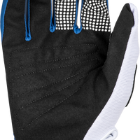 FLY RACING Youth F 16 Gloves Dark Blue/White Ym