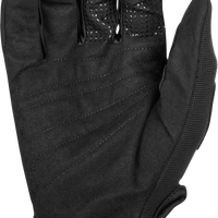 Fly Racing Youth F-16 Gloves Dark Blue/white Yxs - Black / 2X-Small